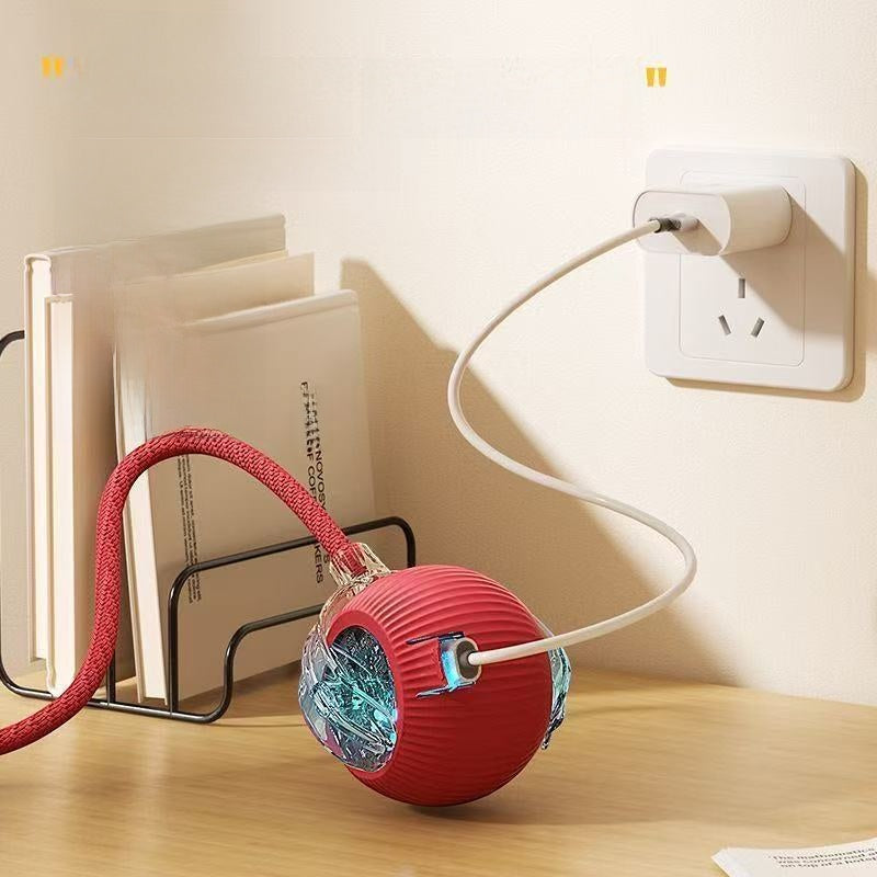 Automatic dog walking ball/dog toy ball