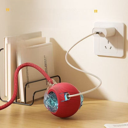 Automatic dog walking ball/dog toy ball