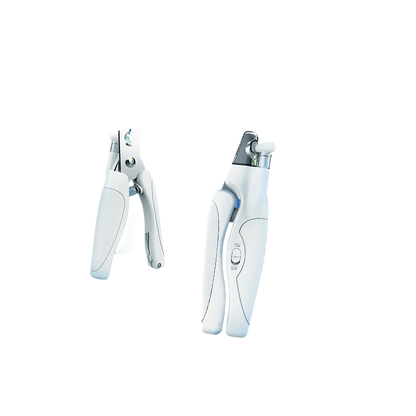 Pet nail clipper with LED light